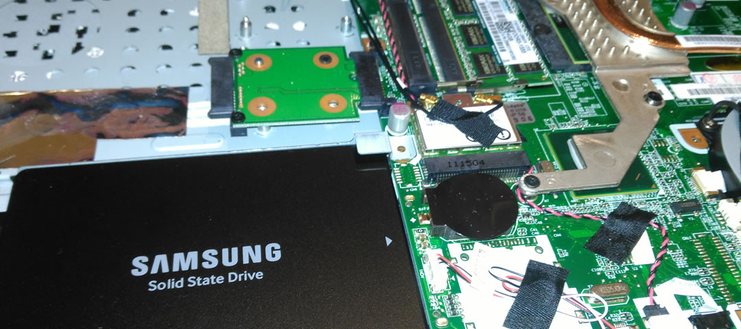 Laptops und Desktop PCs mit SSD Festplatte aufrüsten